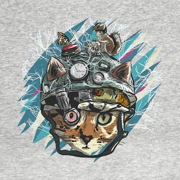 Time Cat by TimeMachineSupplies